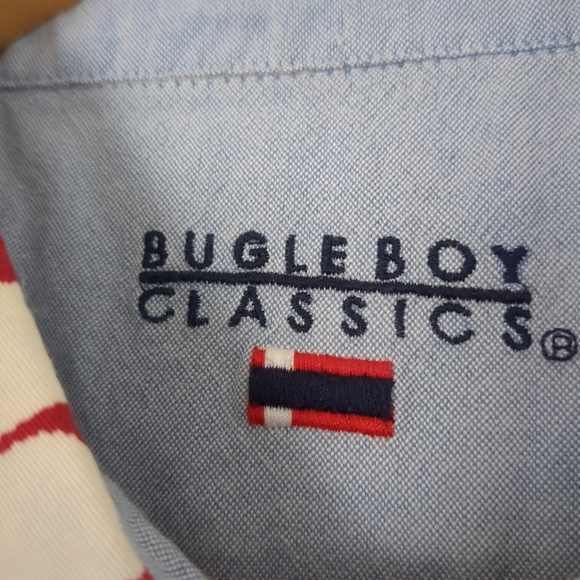 Vintage Bugle Boy Shirt Mens 2XL Button Down Hawaiian Surfer Beach Casual - Picture 5 of 8